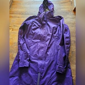 REI Co-op Women's Long Rain Jacket Sz Sm